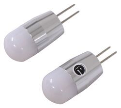 G6/JC20 LED Light Bulb - 2-Pin Base - 360 Degree - 230 Lumens - Warm White - Qty 2