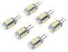 G4/JC10 LED Light Bulb - 2-Pin Base - 360 Degree - 165 Lumens - Cool White - Qty 6