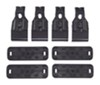 custom dk fit kit for 4 rhino-rack 2500 series roof rack legs - naked