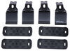 fit kits custom dk kit for 4 rhino-rack 2500 series roof rack legs - naked