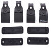 fit kits custom dk kit for 4 rhino-rack 2500 series roof rack legs - naked