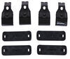 fit kits custom dk kit for 4 rhino-rack 2500 series roof rack legs - naked