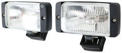 Halogen Docking Light Kit - 35 Watt - Lighted Switch and Safety-Fused Wiring - Black Housing - DL-16CC