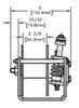 utility winch standard hand crank dl10952