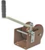 standard hand crank worm gear winch dutton-lainson - 2 000 lbs