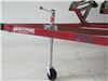 0  boat trailer car hauler enclosed utility sidewind jack swivel with 6 inch wheel - 1200 lbs. by dutton-lainson