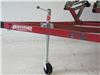 0  boat trailer car hauler enclosed utility sidewind jack swivel dutton-lainson w/ wheel - 10 inch lift 1.2k