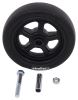 camper jacks trailer jack wheel replacement for pull pin easy swivel by dutton-lainson - 8 inch 1 500 lbs