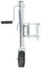 side frame mount jack swivel - pull pin easy trailer with 6 inch wheel sidewind 1 000 lbs. by dutton-lainson