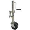 sidewind jack swivel bolt-on pull pin easy trailer with 6 inch dual wheels - 1 500 lbs.