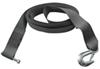 straps hand winch strap with safety hook 2 inch wide x 15' long - 4 000 lbs.