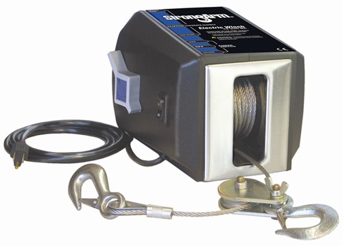 Dutton-Lainson StrongArm Electric Winch w/ Pulley Block, AC Powered ...