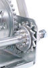 standard hand winch single speed dutton-lainson w/ automatic brake - zinc tuffplate finish 800 lbs