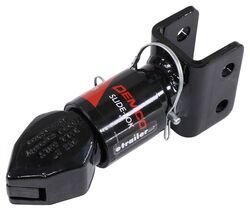 Demco Slide-Lok Trailer Coupler - Adjustable Channel Mount - Black - 2" Ball - 7,000 lbs - DM05823-81