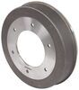trailer hubs and drums demco agricultural brake drum - 13 inch diameter 6 on 8-1/4
