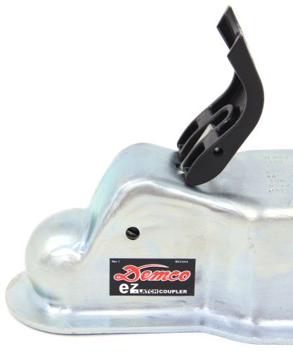 Demco Channel Tongue Trailer Coupler - eZ-Latch - Zinc - 2