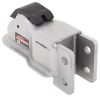 coupler only demco trailer - adjustable channel mount ez-latch silver 2 inch ball 10 000 lbs
