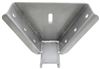 standard coupler demco 50-degree a-frame without jack hole - channel mount silver bolt on 14 000-lb