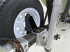 0  trailer tongue mount demco spare tire for bolt-on swivel jack - black