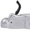 standard coupler 2-5/16 inch ball demco channel tongue trailer - silver 3 bolt on 21k