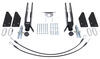 removable drawbars twist lock attachment demco tabless base plate kit - arms