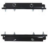 fifth wheel hitch side plates for demco recon manual slide 5th trailer hitches - above bed mount