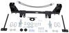 demco tow bar base plate removable draw bars completely hidden tabless kit - arms