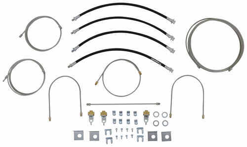 Demco Hydraulic Brake Line Kit for Tandem Torsion-Axle Trailers - Drum ...