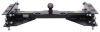 gooseneck for fifth wheel rails fixed ball demco ums series trailer hitch base - 25 000 lbs