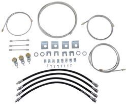 Demco Hydraulic Brake Line Kit - Drum Brakes - Tandem Axle - 16' Main Line - DM6064