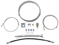 Demco Hydraulic Brake Line Kit - Drum Brakes - Single Axle - 15' Main Line - DM6097