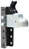 coupler with bracket demco trailer w/ 5-position adjustable channel - ez-latch zinc 2-5/16 inch ball 20k