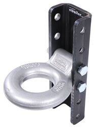 Demco Lunette Ring with 5-Position Adjustable Channel - 3" Diameter - Silver - 25,000 lbs - DM6315-52
