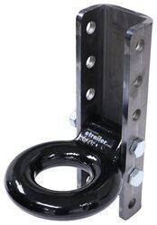 Demco Lunette Ring with 5-Position Adjustable Channel - 3" Diameter - Black - 25,000 lbs
