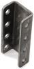 adjustable trailer coupler lunette ring demco 4-hole channel bracket - weld on 8 inch tall 21 000 lbs