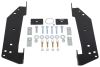 custom above the bed demco premier series above-bed base rails and installation kit for 5th wheel hitches