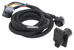 Demco 5th Wheel/Gooseneck 90-Degree Wiring Harness with 7-Pole Plug - 10' Long