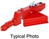 surge brake actuator 2-5/16 inch ball coupler demco hydraulic - drum primed a-frame bulldog 8 000 lbs