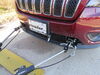 2021 jeep cherokee  removable draw bars twist lock attachment on a vehicle