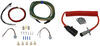 bypasses vehicle wiring tail light mount demco bulb and socket kit with 7-wire to 6-wire coiled connector
