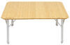 free-standing table aluminum bamboo dmc22fr