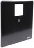 rv water heaters doors replacement door for dometic and suburban heater - 12-3/4 inch x black