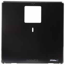Replacement Door for Dometic and Suburban RV Water Heater - 12-3/4" x 12-3/4" - Black - DMC58FR