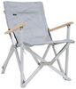 chairs 280 lb weight capacity dometic go folding camp chair - gravel