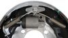 trailer brakes brake assembly demco hydraulic drum - single servo galvanized 10 inch lh self-adjusting 3 500 lbs