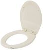 Replacement Wooden Toilet Seat with Slow Close Lid for Dometic Part-Timer RV Toilets - Tan
