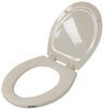 Replacement Wooden Toilet Seat and Lid for Dometic Full-Timer RV and Sealand Toilets - Tan