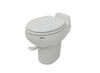 standard height ceramic dometic 510 full-timer rv toilet - elongated seat white
