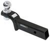 draw-tite trailer hitch ball mount fixed drop - 2 inch rise 3/4 w/ for hitches 7 500 lbs