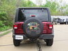 2022 jeep wrangler unlimited  custom fit hitch class iii on a vehicle